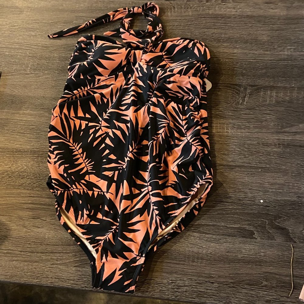 NEW! Isabel Maternity Halter One Piece Swimsuit